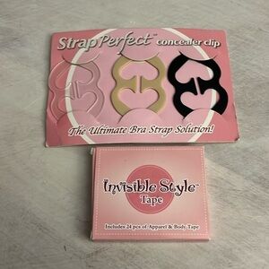Strap Perfect Bra Strap Concealer Clip & style tape